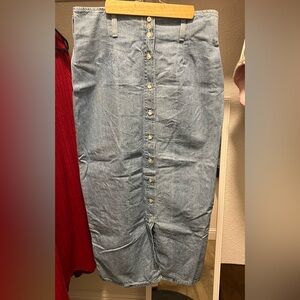 🌟2/$25) Vintage Hunt Club Denim Skirt Size 10